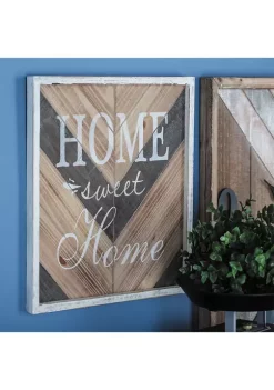 Top 10 ⭐ Fir Farmhouse Wall Décor - Set of 2 by Monroe Lane 🤩 -Monroe Lane Sales Belk 28102
