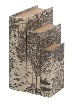 Brand new 🔔 Traditional Wood Box - Set of 3 by Monroe Lane 😀