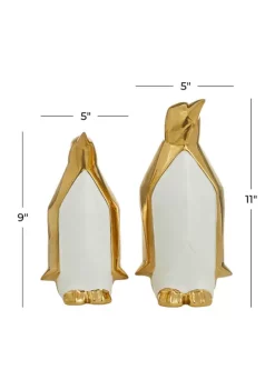 Flash Sale ✨ Glam Porcelain Sculpture - Set of 2 by Monroe Lane 🔥 -Monroe Lane Sales Belk 28154