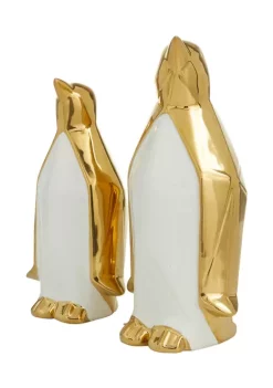 Flash Sale ✨ Glam Porcelain Sculpture - Set of 2 by Monroe Lane 🔥 -Monroe Lane Sales Belk 28155