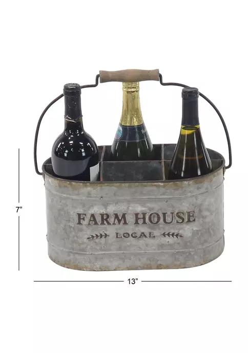 Promo ๐ Farmhouse Metal Wine Holder by Monroe Lane ๐ 4 Promo ๐ Farmhouse Metal Wine Holder by Monroe Lane ๐ - Image 4