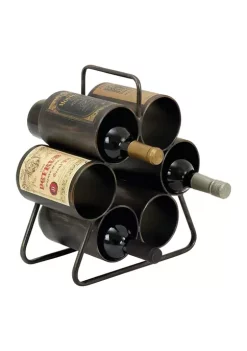 Outlet 🧨 Industrial Metal Wine Rack by Monroe Lane 🎁