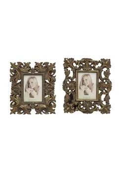 Brand new 🎉 Traditional Polystone Photo Frame - Set of 2 by Monroe Lane 😍
