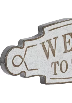 Cheapest 🔔 Iron Farmhouse Wall Décor by Monroe Lane 🎉 -Monroe Lane Sales Belk 28268