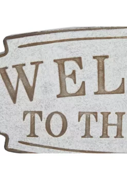 Cheapest 🔔 Iron Farmhouse Wall Décor by Monroe Lane 🎉 -Monroe Lane Sales Belk 28269