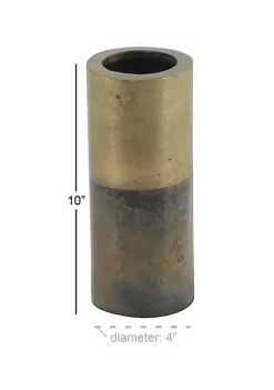 New 🤩 Rustic Aluminum Vase by Monroe Lane 👍 -Monroe Lane Sales Belk 28283