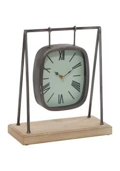 Cheapest 😀 Farmhouse Wood Clock by Monroe Lane ✔️ -Monroe Lane Sales Belk 28319