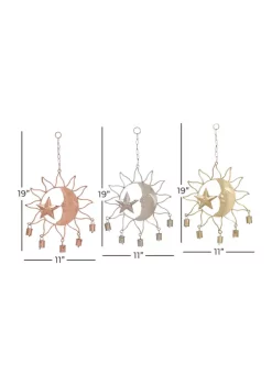 Best reviews of 🔥 Eclectic Metal Windchime - Set of 3 by Monroe Lane 😍 9 Best reviews of 🔥 Eclectic Metal Windchime - Set of 3 by Monroe Lane 😍 -Monroe Lane Sales Belk 28392