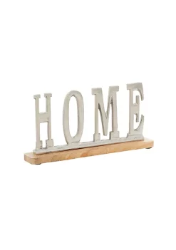 Coupon 😍 Glam Aluminum Decorative Sign by Monroe Lane 💯 -Monroe Lane Sales Belk 28407