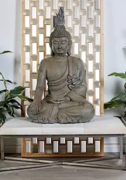 Best Sale 💯 Contemporary Stainless Steel Bench by Monroe Lane ❤️ -Monroe Lane Sales Belk 28448