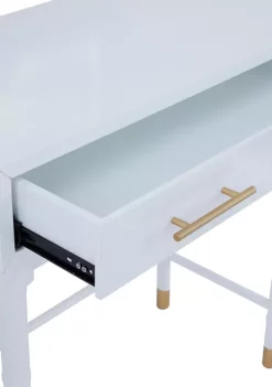 Coupon ✔️ Traditional Wood Console Table with Mirror - Set of 2 by Monroe Lane 💯 -Monroe Lane Sales Belk 28479