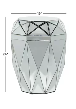 Best Sale 🔥 Glam Wood Accent Table by Monroe Lane ⭐ -Monroe Lane Sales Belk 28483