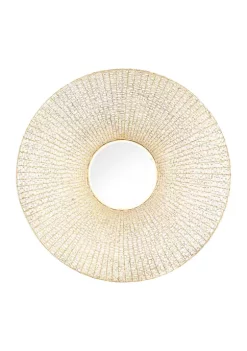 Wholesale ๐งจ Modern Metal Wall Mirror by Monroe Lane ๐