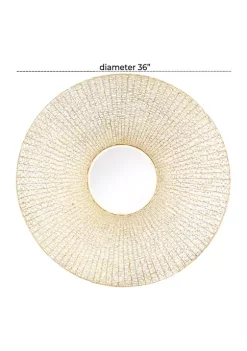 Wholesale 🧨 Modern Metal Wall Mirror by Monroe Lane 🔔 -Monroe Lane Sales Belk 28551