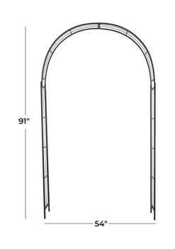 Best reviews of 😍 Contemporary Metal Garden Arbor by Monroe Lane 👍 -Monroe Lane Sales Belk 28557