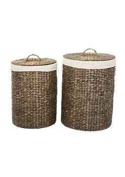 Best reviews of ๐คฉ Traditional Seagrass Storage Basket - Set of 2 by Monroe Lane โ