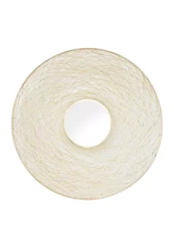 Flash Sale π Contemporary Metal Wall Mirror by Monroe Lane π§¨