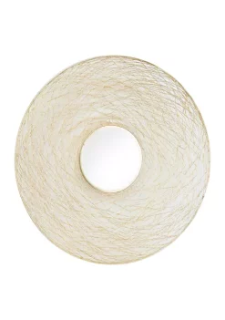 Flash Sale 👏 Contemporary Metal Wall Mirror by Monroe Lane 🧨 -Monroe Lane Sales Belk 28637