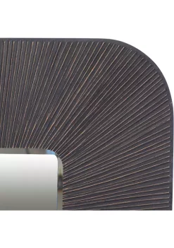 Promo 🔥 Modern Wood Wall Mirror by Monroe Lane ❤️ -Monroe Lane Sales Belk 28659