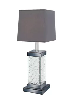 Deals 😉 Glam Glass Table Lamp by Monroe Lane 👏