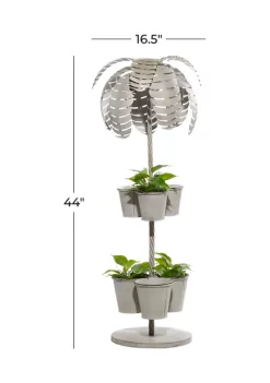 Brand new 🔥 Contemporary Metal Planter by Monroe Lane 😉 -Monroe Lane Sales Belk 28731