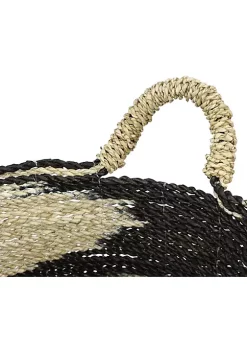 Cheapest 🥰 Eclectic Seagrass Storage Basket - Set of 3 by Monroe Lane 😍 -Monroe Lane Sales Belk 28743