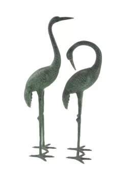 Deals 🛒 Coastal Aluminum Garden Sculpture - Set of 2 by Monroe Lane ⌛ -Monroe Lane Sales Belk 2878