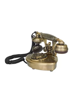 Cheap 😍 Vintage Metal Telephone by Monroe Lane 🔥 -Monroe Lane Sales Belk 28794
