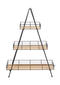 Outlet 🧨 Modern Farmhouse Wood Plantstand by Monroe Lane ⌛