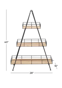 Outlet 🧨 Modern Farmhouse Wood Plantstand by Monroe Lane ⌛ -Monroe Lane Sales Belk 28808
