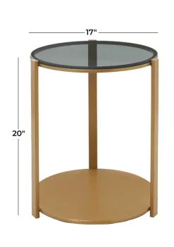 Deals 😀 Contemporary Metal Accent Table by Monroe Lane 🥰 -Monroe Lane Sales Belk 28846