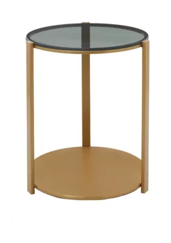Deals 😀 Contemporary Metal Accent Table by Monroe Lane 🥰 -Monroe Lane Sales Belk 28849