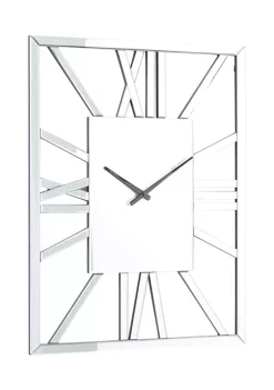 Flash Sale ⭐ Glam Wood Wall Clock by Monroe Lane 🌟 -Monroe Lane Sales Belk 28854