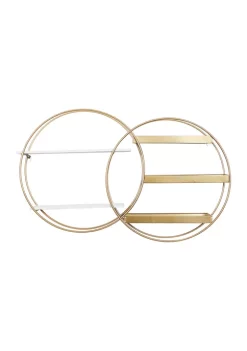 Buy 🎁 Contemporary Metal Wall Shelf by Monroe Lane 💯 -Monroe Lane Sales Belk 28894