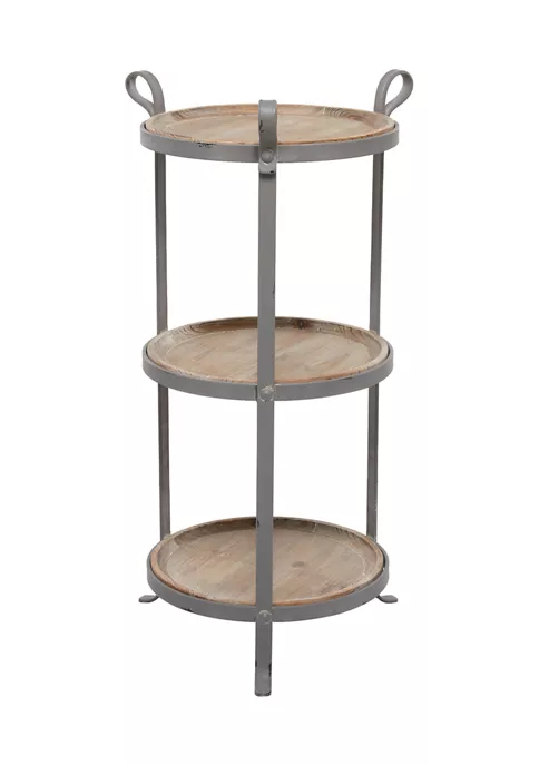 Flash Sale 🎉 Industrial Metal Accent Table by Monroe Lane 😀 1 Flash Sale 🎉 Industrial Metal Accent Table by Monroe Lane 😀