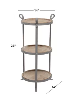 Flash Sale 🎉 Industrial Metal Accent Table by Monroe Lane 😀 8 Flash Sale 🎉 Industrial Metal Accent Table by Monroe Lane 😀 -Monroe Lane Sales Belk 28897