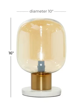 Cheapest 🥰 Modern Metal Table Lamp by Monroe Lane ⌛ -Monroe Lane Sales Belk 28904
