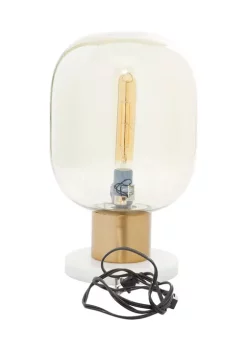 Cheapest 🥰 Modern Metal Table Lamp by Monroe Lane ⌛ -Monroe Lane Sales Belk 28905