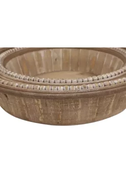 Best deal 🎁 Rustic Wood Tray - Set of 2 by Monroe Lane 😉 -Monroe Lane Sales Belk 28924