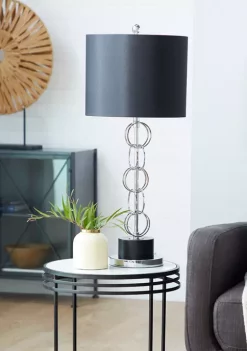 Deals 🥰 Contemporary Polystone Table Lamp by Monroe Lane ✨ -Monroe Lane Sales Belk 28943