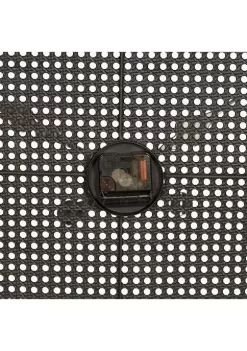 Hot Sale 😍 Industrial Metal Wall Clock by Monroe Lane ❤️ -Monroe Lane Sales Belk 28957