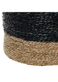 Wholesale ✔️ Modern Seagrass Storage Basket - Set of 3 by Monroe Lane 🧨 -Monroe Lane Sales Belk 28961
