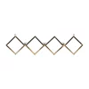 Promo 😍 Set of 3 Gold Metal Wall Hooks with Round White Knobs by Monroe Lane 🌟