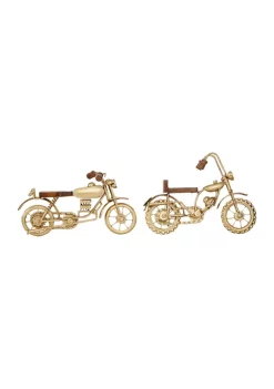 Flash Sale ✔️ Contemporary Metal Sculpture - Set of 2 by Monroe Lane ✨ -Monroe Lane Sales Belk 2899