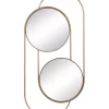 Best reviews of 👍 Contemporary Metal Wall Mirror by Monroe Lane 🧨