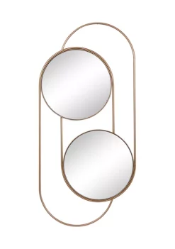 Best reviews of π Contemporary Metal Wall Mirror by Monroe Lane π§¨