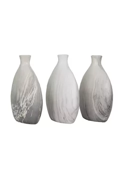 New ⌛ Contemporary Ceramic Vase - Set of 3 by Monroe Lane 👏 -Monroe Lane Sales Belk 2904