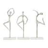 Coupon 😉 Modern Aluminum Sculpture - Set of 3 by Monroe Lane 🧨