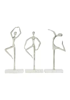 Coupon π Modern Aluminum Sculpture - Set of 3 by Monroe Lane π§¨