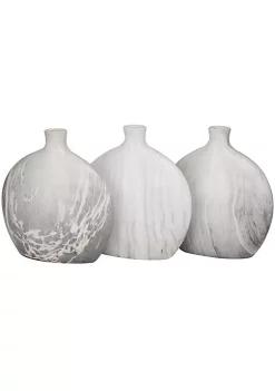 New ⌛ Contemporary Ceramic Vase - Set of 3 by Monroe Lane 👏 -Monroe Lane Sales Belk 2905